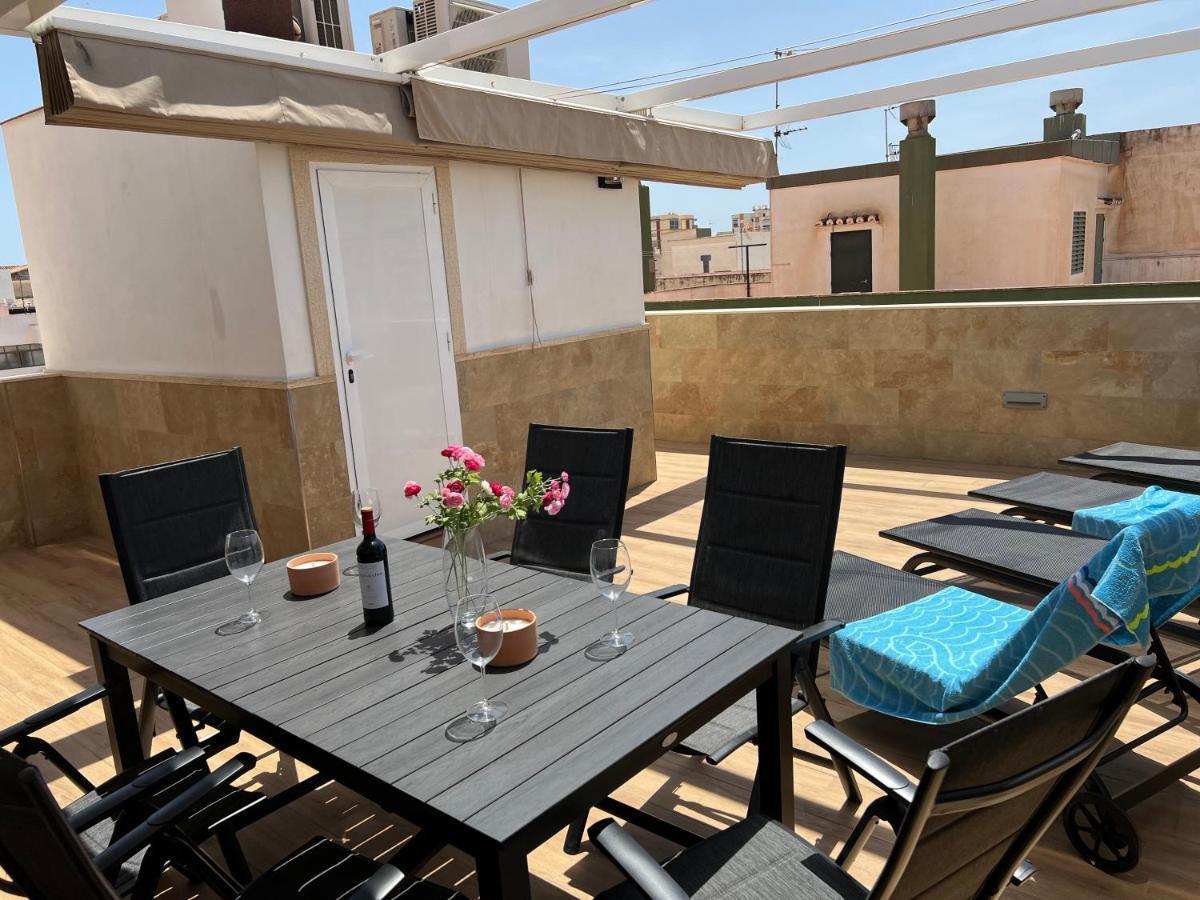 Luxury 190M2 Amplio Apartamento Moderno Con Terraza En La Azotea De 50M2 Junto A La Playa, En El Centro De Torre Del Mar, Malaga, Modern Large Apartment With 50M2 Roof Terrace By The Beach, Right In The Center Of Torre Del Mar, Malaga Ngoại thất bức ảnh